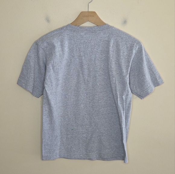 Made in the USA Gray Short Sleeve Graphic Flag Tee Made in America 2016 Kids XL - Picture 4 of 5